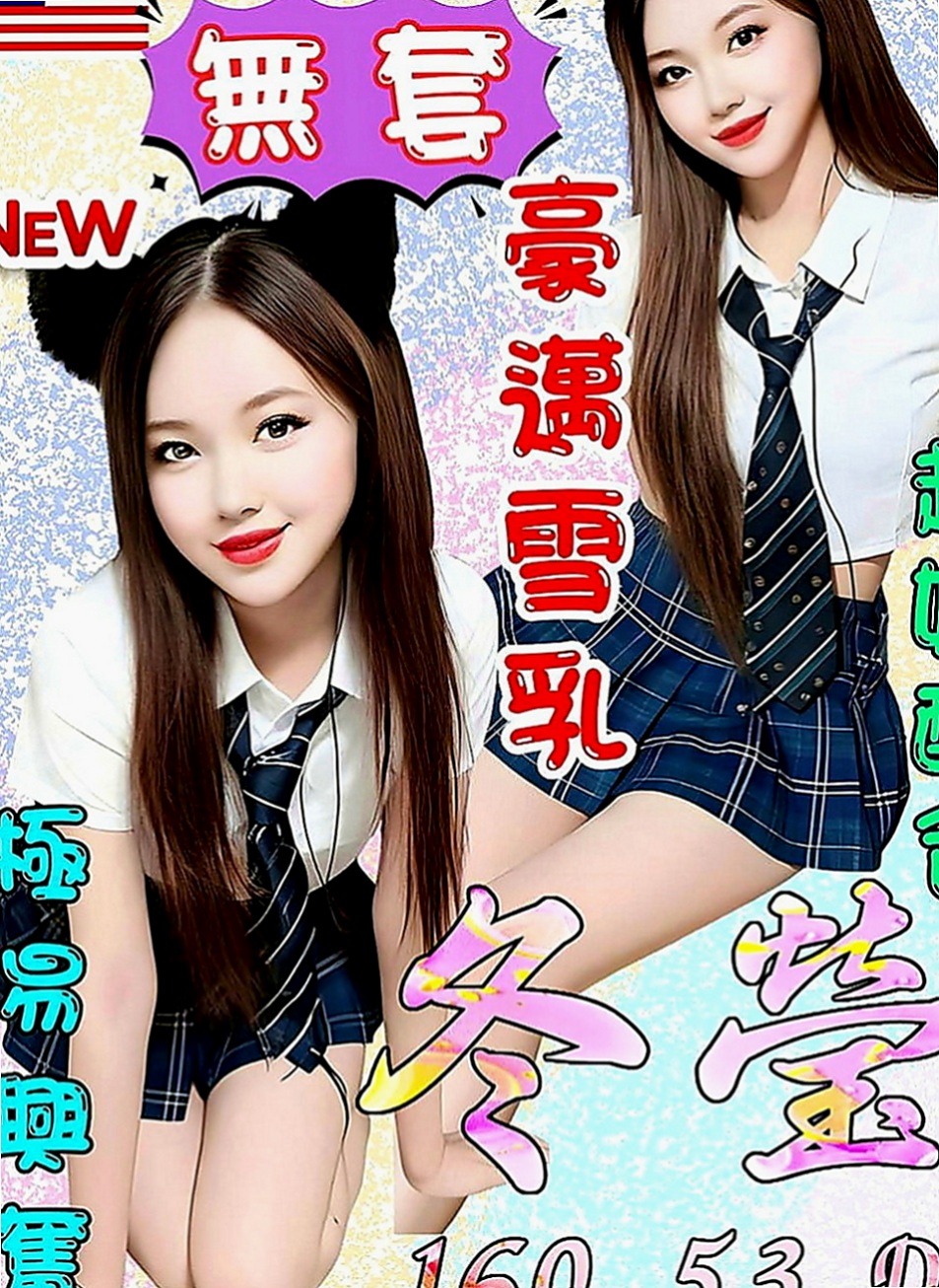 官田外送：幸福 |空姐茶|169cm|44kg|E罩杯|22歲|身妹妹說她最敏感的地方就是耳朵 三個小騷包很喜歡玩色色的事情
